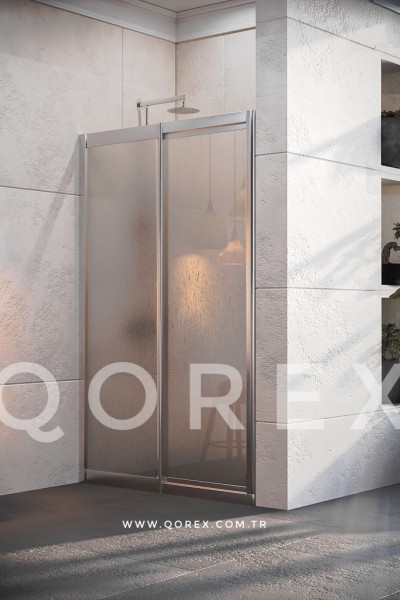 ETA GÜMÜŞ - 1 SABİT 1 KAYAR DÜZ - POLİSTİREN CAM ( Q-ETA-G-1S1K-P )