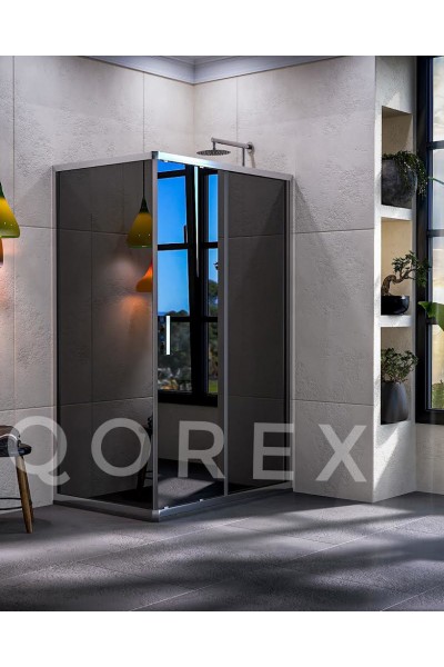 ORİS GÜMÜŞ - 2 SABİT 1 KAYAR DİKDÖRTGEN KAYAR - REFLEKTE CAM ( Q-ORİS-G-2S1K+DİK-R )